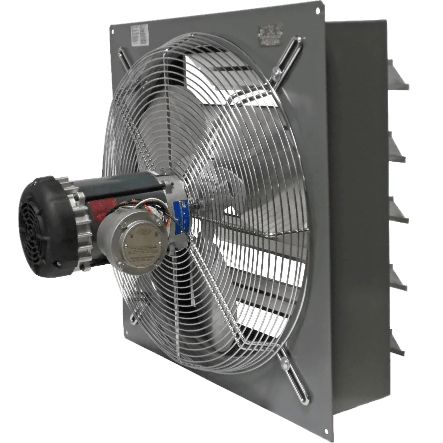 Canarm SD24-XPF 24-In. Explosion Proof Wall Mount Shutter Exhaust Fan