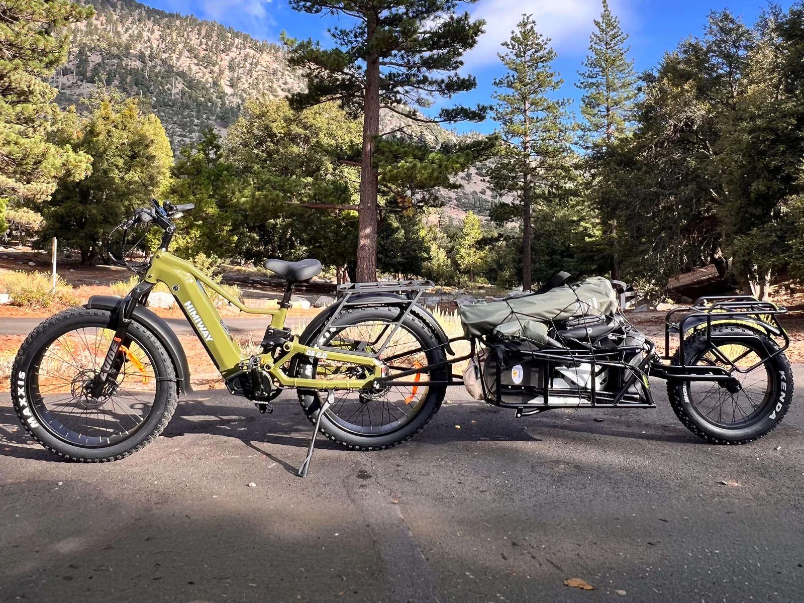 Single Wheel Cargo/Hunting Trailer