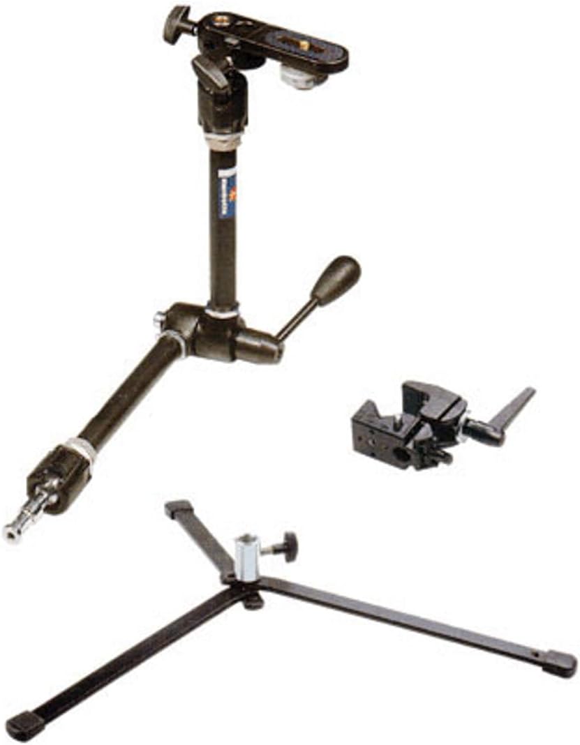 Manfrotto 143 Magic Arm Kit with Umbrella Bracket Super Clamp and Backlite Base