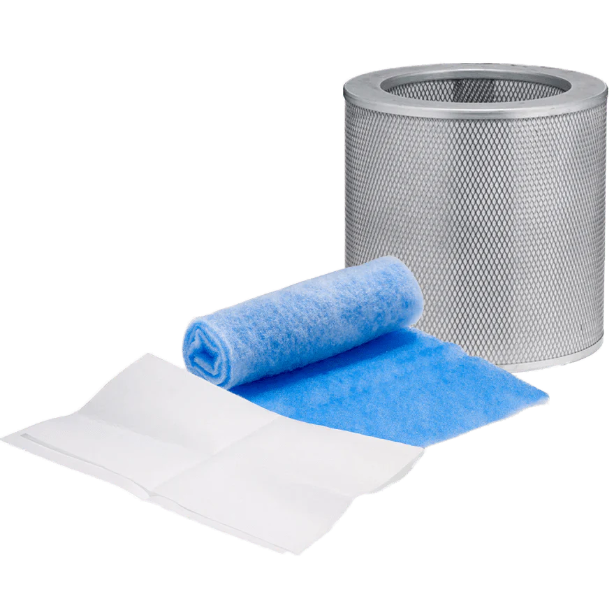 Airpura Tar Barrier Prefilter Pk + DLX Carbon + HEPABarrier Filter Cloth Bundle for T600/700DLX