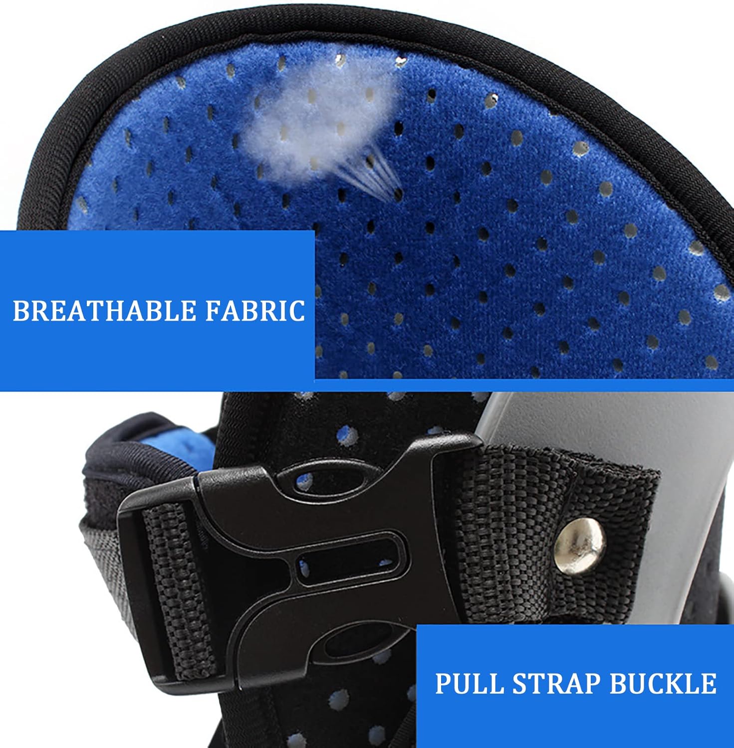 Ankle Brace Support, Plantar Fasciitis Posterior Night Splint, Foot Drop Splint Guard, Foot for Soreness Relief, Foot Pain and Stretching,Fits Right or Left.(