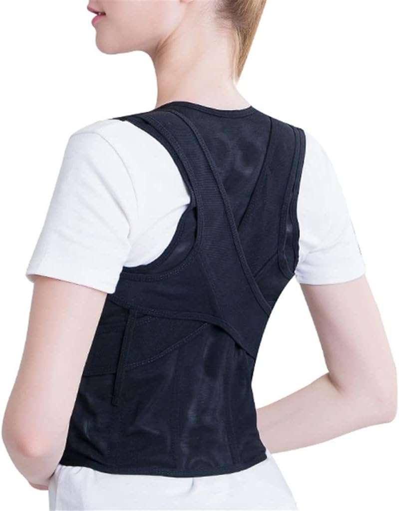 Adjustable Posture Corrector Back Support Belt Orthopedic Corset Spine Back Lumbar Shoulder Braces(XL Code)