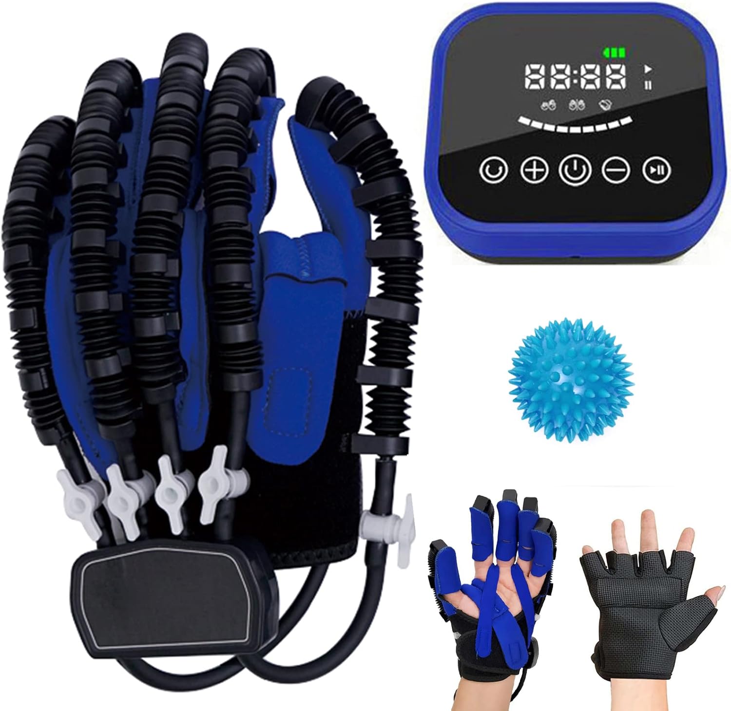 Rehabilitation Robot Gloves, Stroke Recovery Hand Glove Assistive Training Equipment Hand Function Recovery