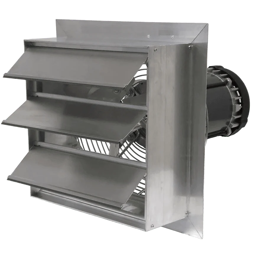 Canarm AX 18-In. Explosion Proof Aluminum Wall Mount Shutter Exhaust Fan