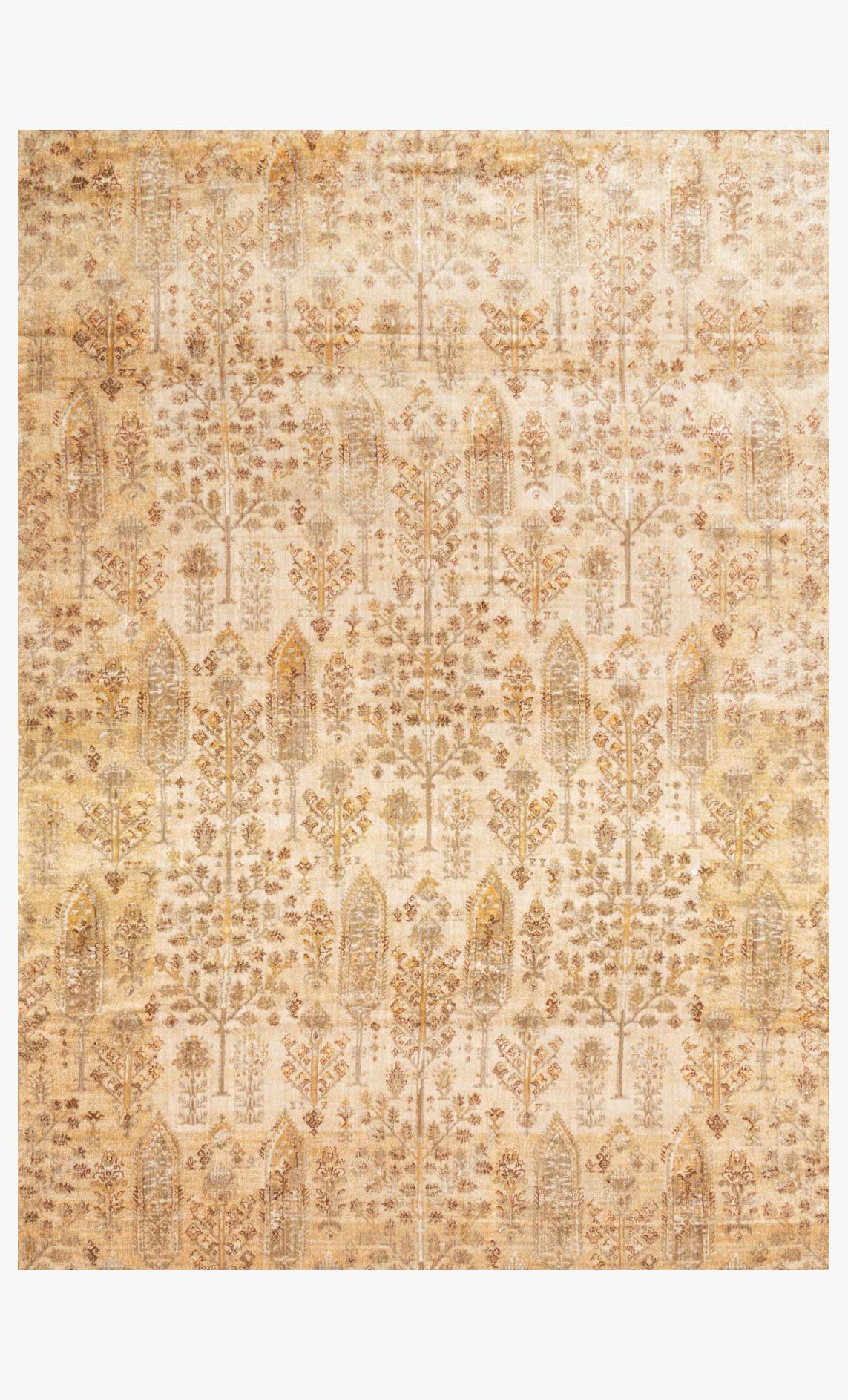 Loloi Anastasia Collection - Transitional Power Loomed Rug in Ant. Ivory & Gold (AF-11)