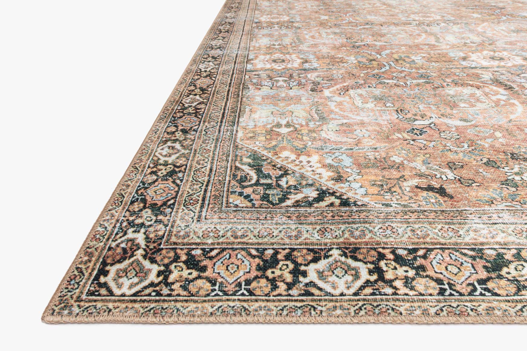 Loloi II Wynter Collection - Traditional Power Loomed Rug in Auburn (WYN-02)