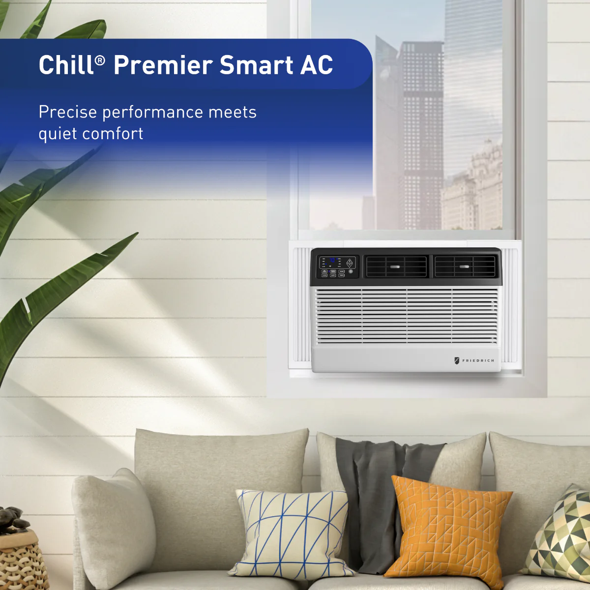 Friedrich 24,000 BTU Chill Premier Window AC with Heat