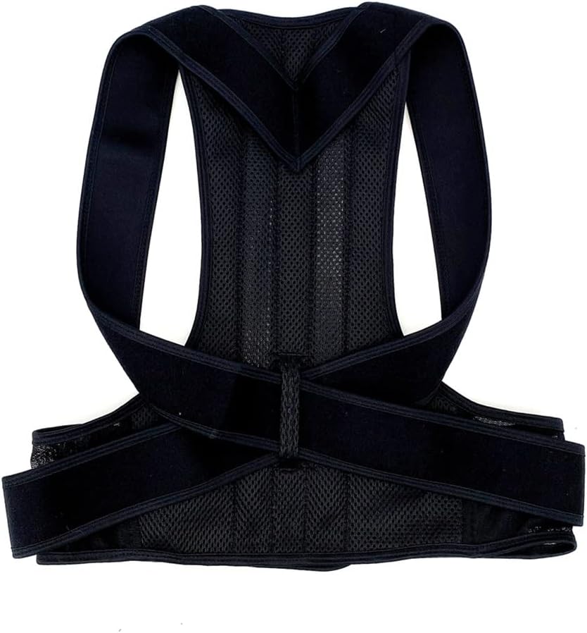 Posture CorrecBack Posture Brace Clavicle Support Stop Slouching and Hunching Adjustable Back Trainer Unisex