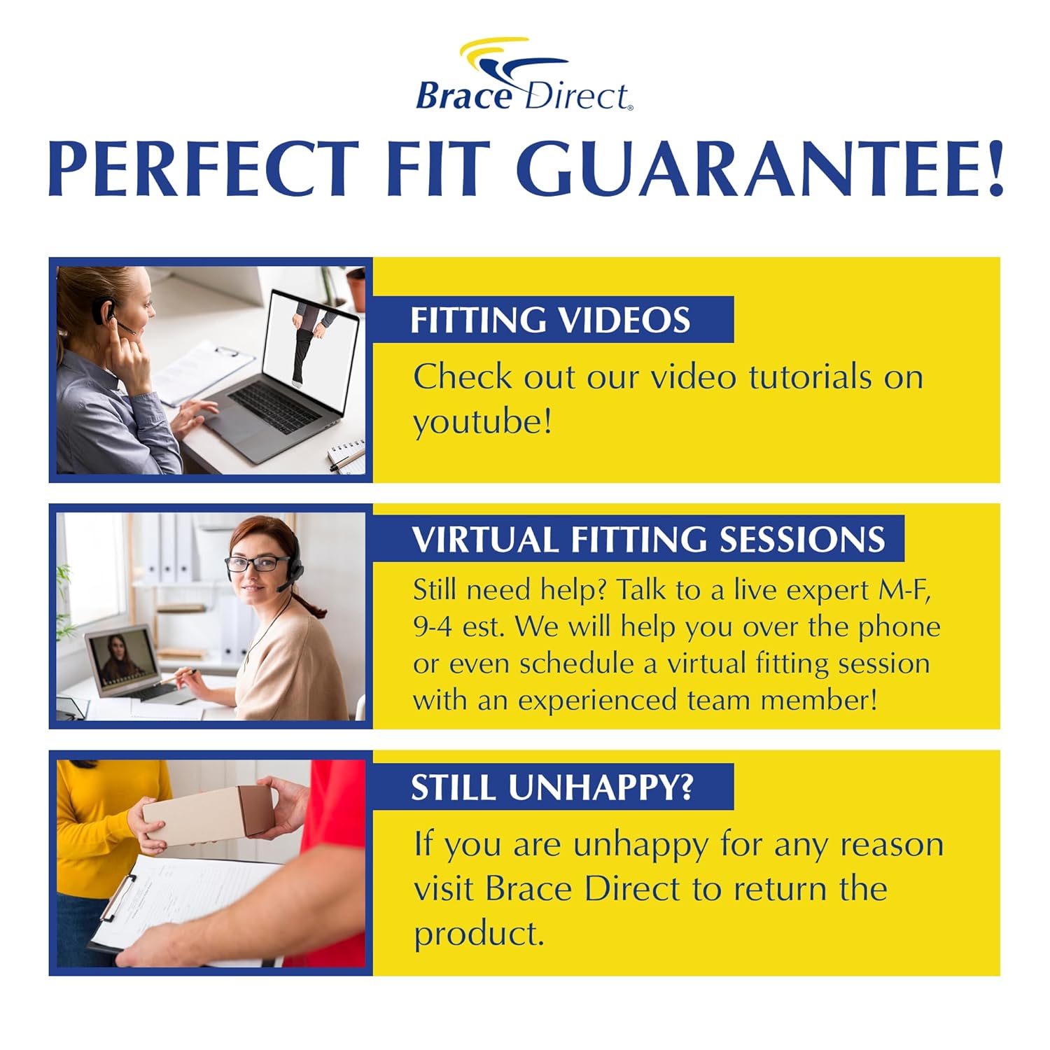 Brace Direct Breg T Scope Premier Full Foam Post Op Knee Brace with Incision Comfort Pad ACL MCL Recovery L1833 L1832 (Thighs Up to 30.5