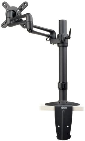 TRIPP LITE DDR1327SFC Display LCD Flex Arm Desk Mount Clamp 13-27 Inches Flat Screen Panel, Black