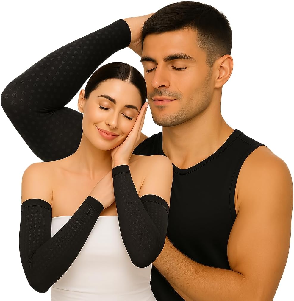 UOG (United One 5-in-All Wellness Sports Arm Sleeve–Elbow & Wrist Pain Relief, Support,Muscle Recovery & Circulation Boost.
