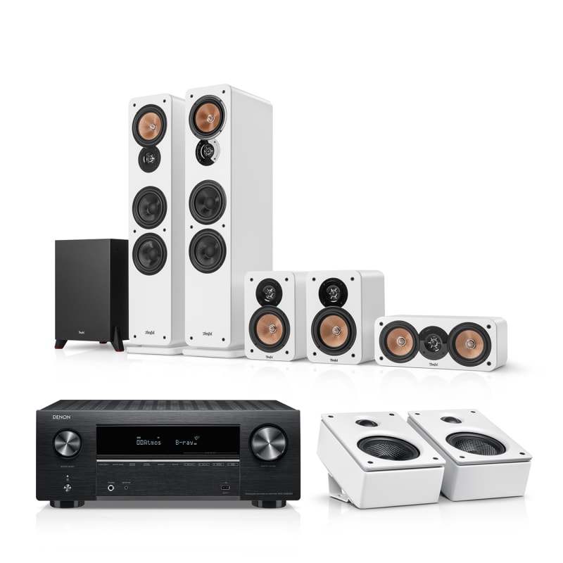 ULTIMA 40 Surround + DENON X3800H für Dolby Atmos