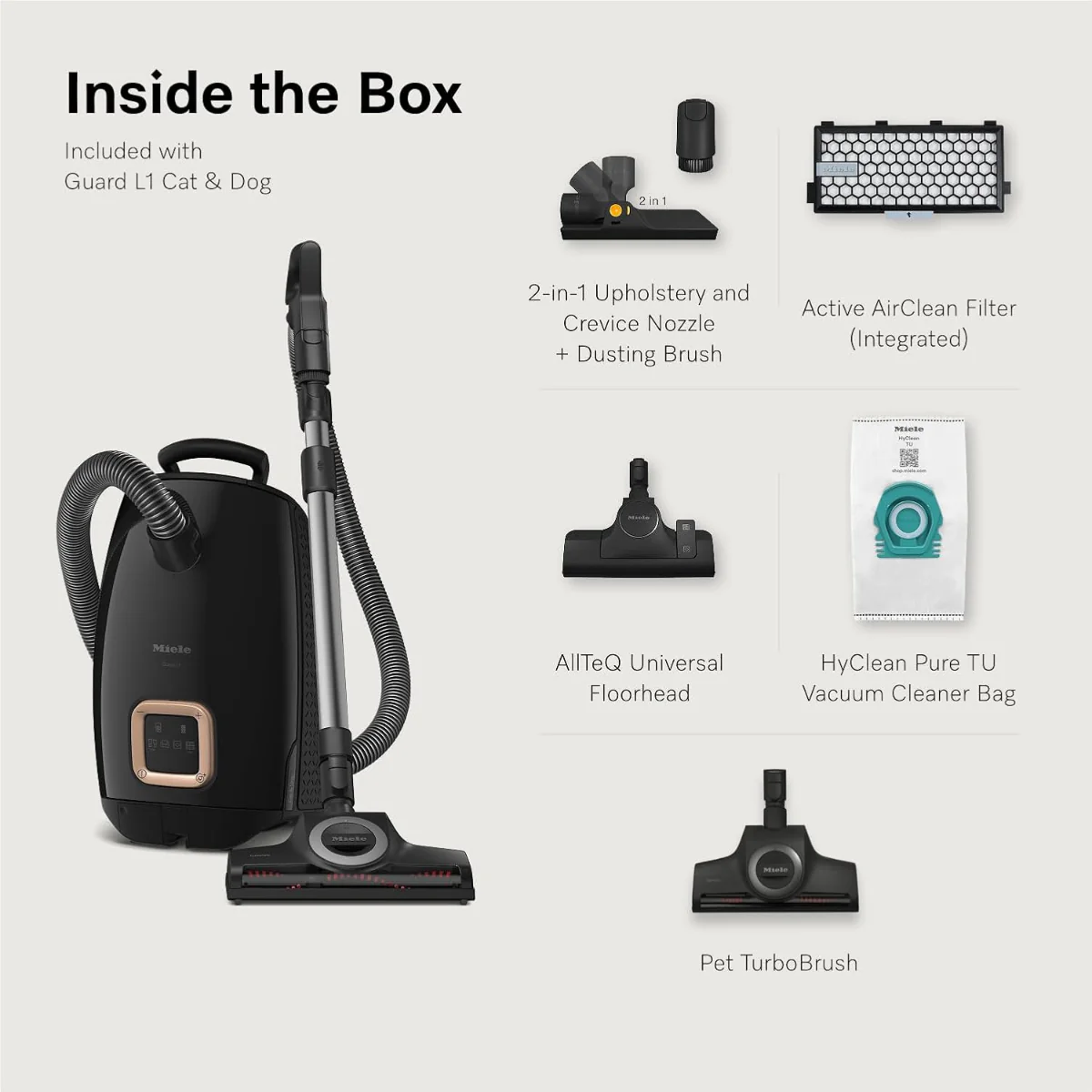 Miele Guard L1 Cat & Dog Canister Vacuum