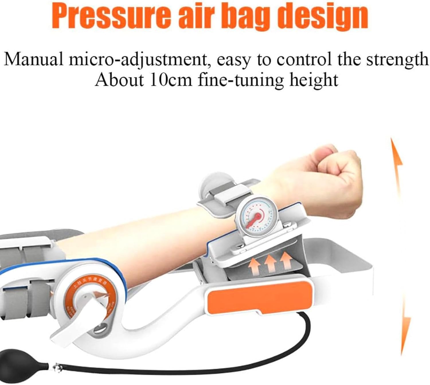 Joint Rehabilitation Device, Electric Elbow Exerciser, Adjustable - 15° Extension and 150° Flexion, Flexible Support Frame Elbow Brace Arm Exerciser