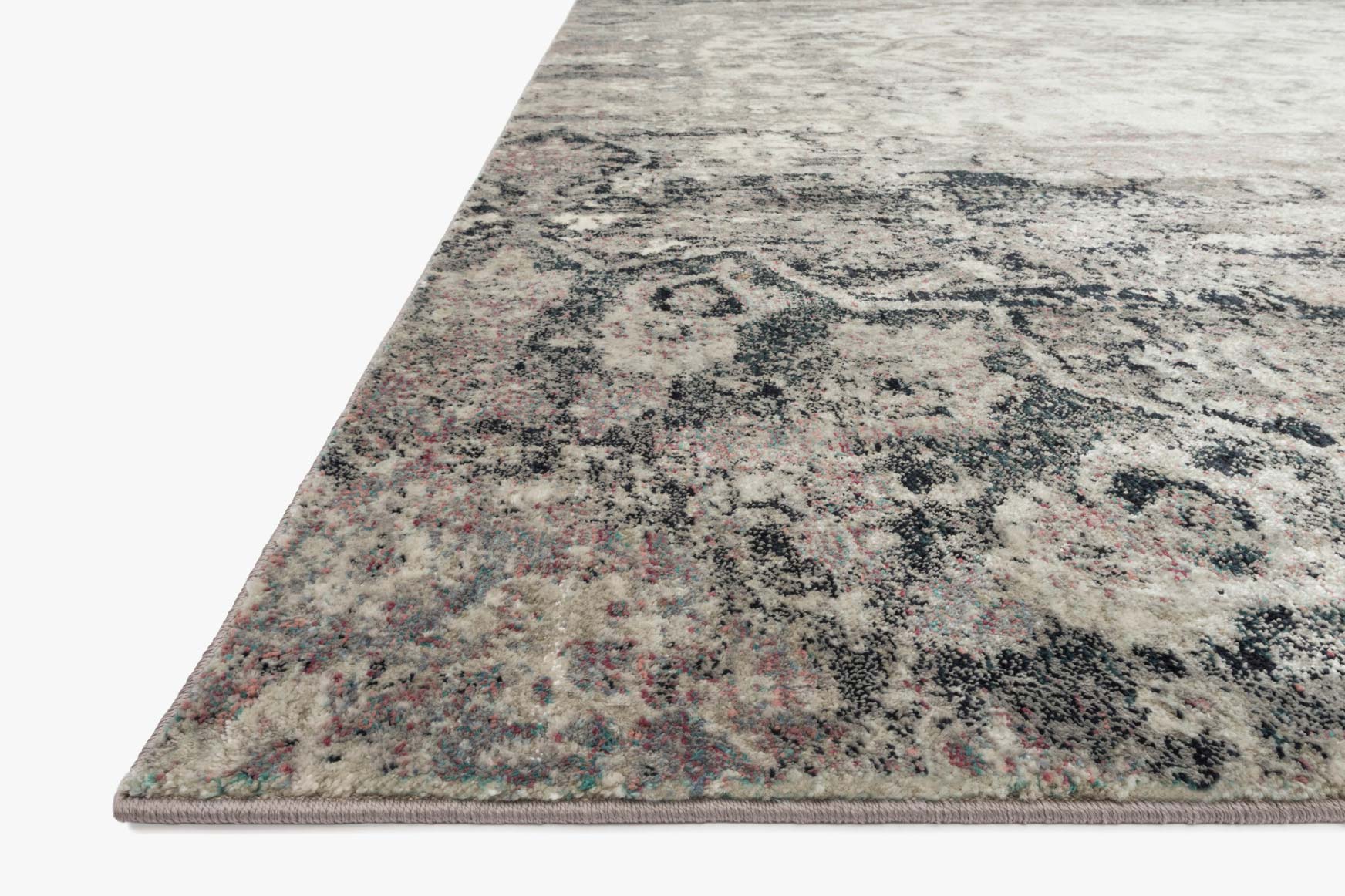 Loloi Anastasia Collection - Transitional Power Loomed Rug in Ink & Ivory (AF-06)
