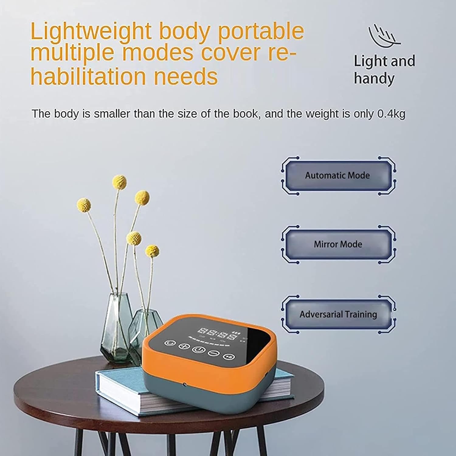 Rehabilitation Robot Gloves Hand Dysfunction Patient Training Device with Remote Control/Single Finger Training,Right-XL