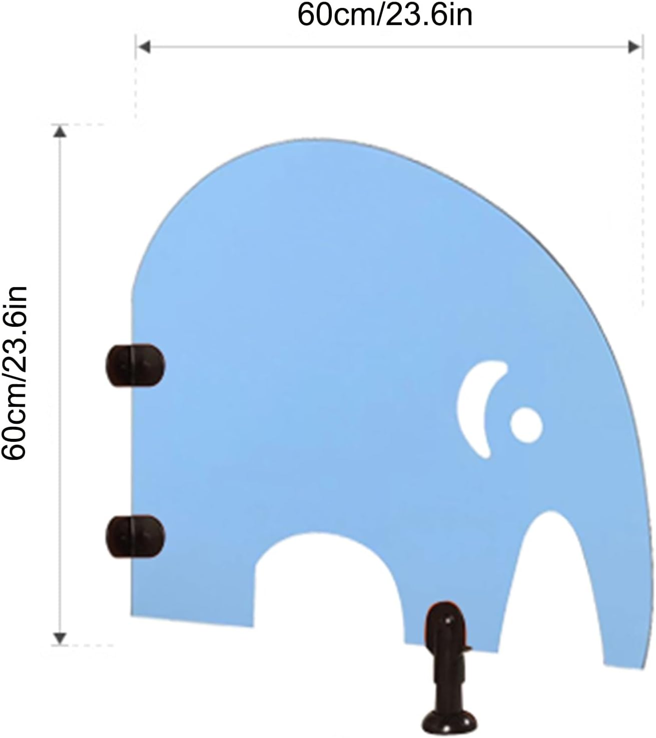 Children's Urinal Screen Toilet Partition, Urinal Privacy Screen, Toilet Partition Waterproof Board, for Schools/kindergartens/Shopping Malls/Public Places (Color : Pink, Size : 2p