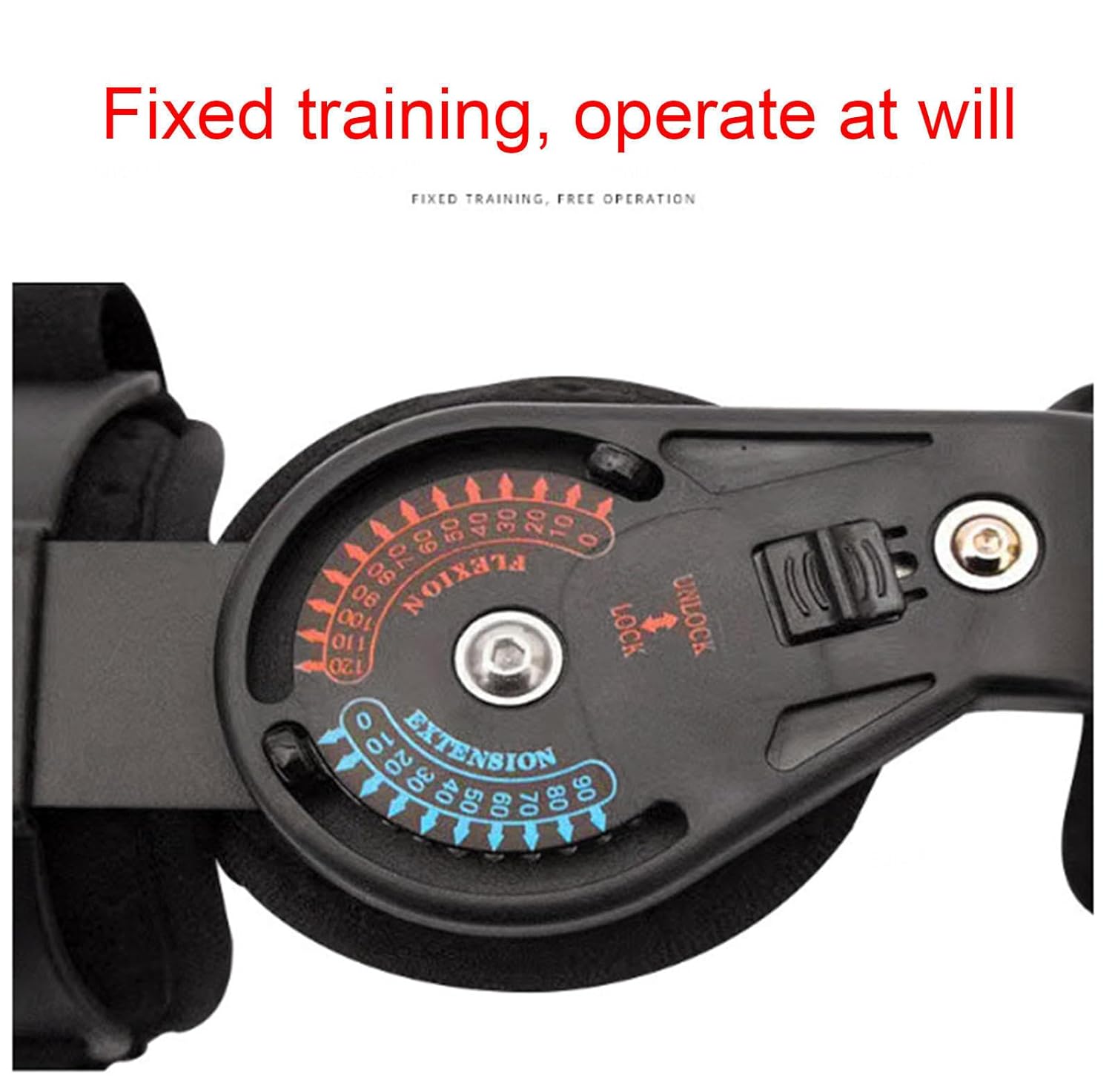 VIDECOR Hinged Elbow Brace (Fits Left & Right) - Range of Motion Support Sling Stabilizer for Dislocated Arm - ROM Adjustable Splint & Shoulder Strap,Left