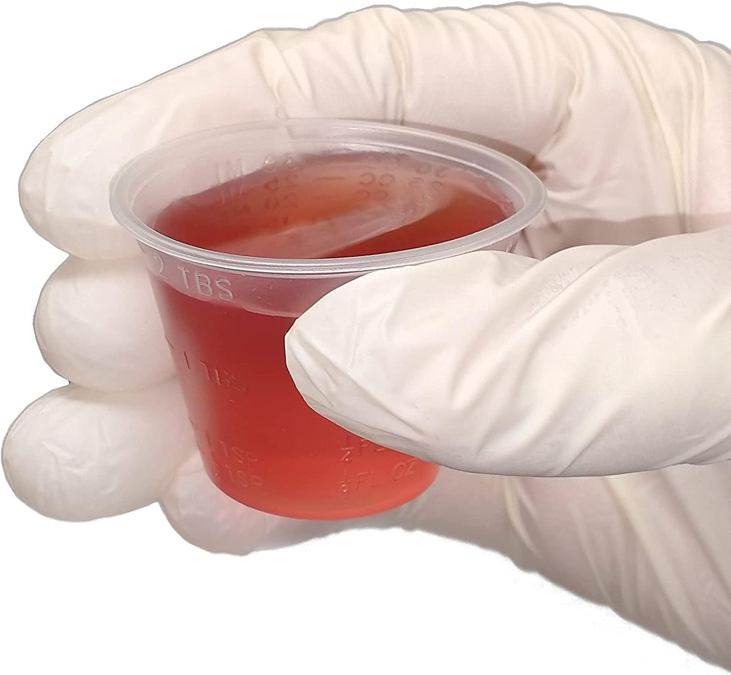 Plastic Medicine Cups 10,000 Small Disposable Graduated 1 OZ Measuring Cup with Embossed Measurements in Tablespoons, Drams, CC's, ML and OZ for Liquid & Dry Medication, Epoxy, Oils, Paint and Stain…