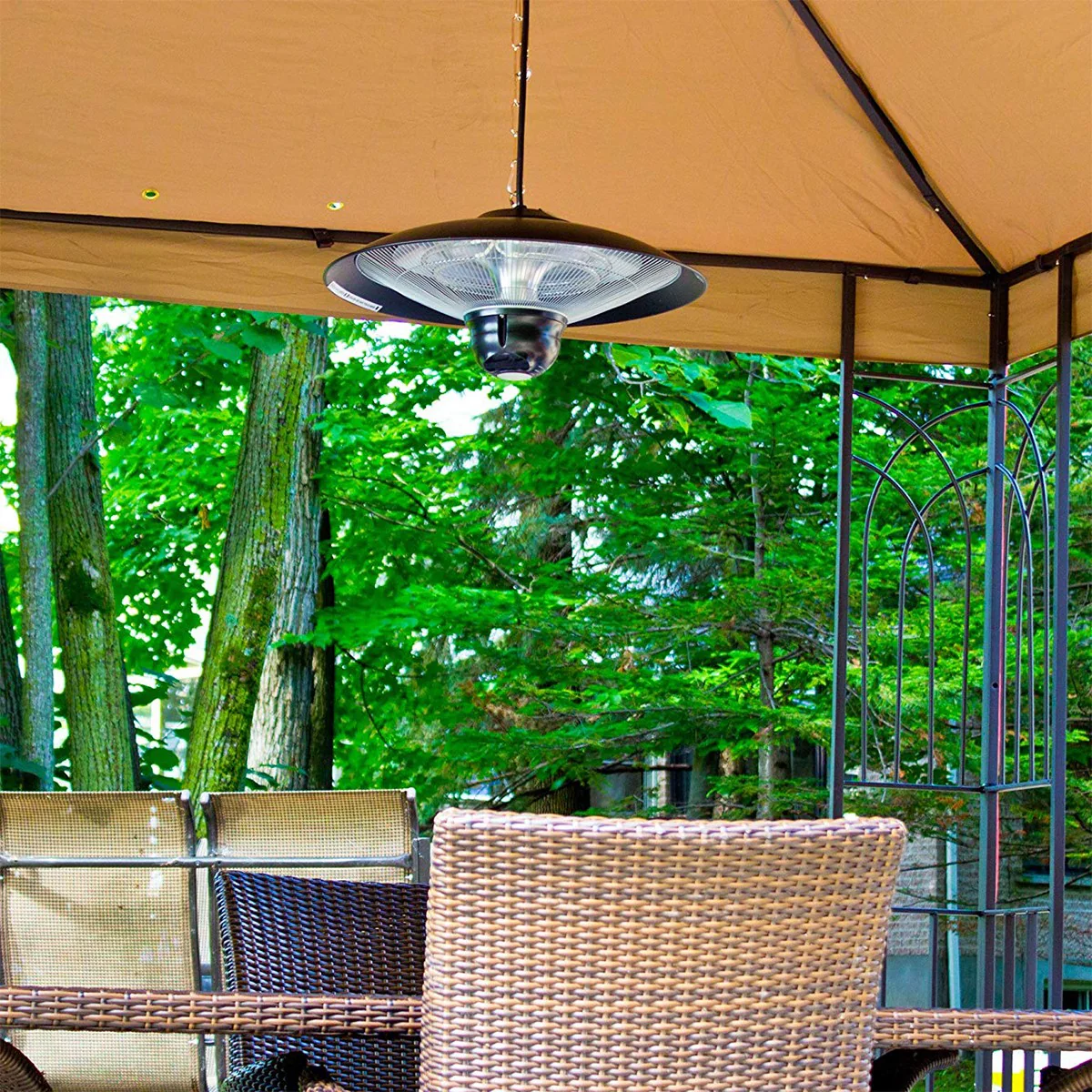 Ener-G+ Infrared 1500 Watt Electric Hanging Patio Heater