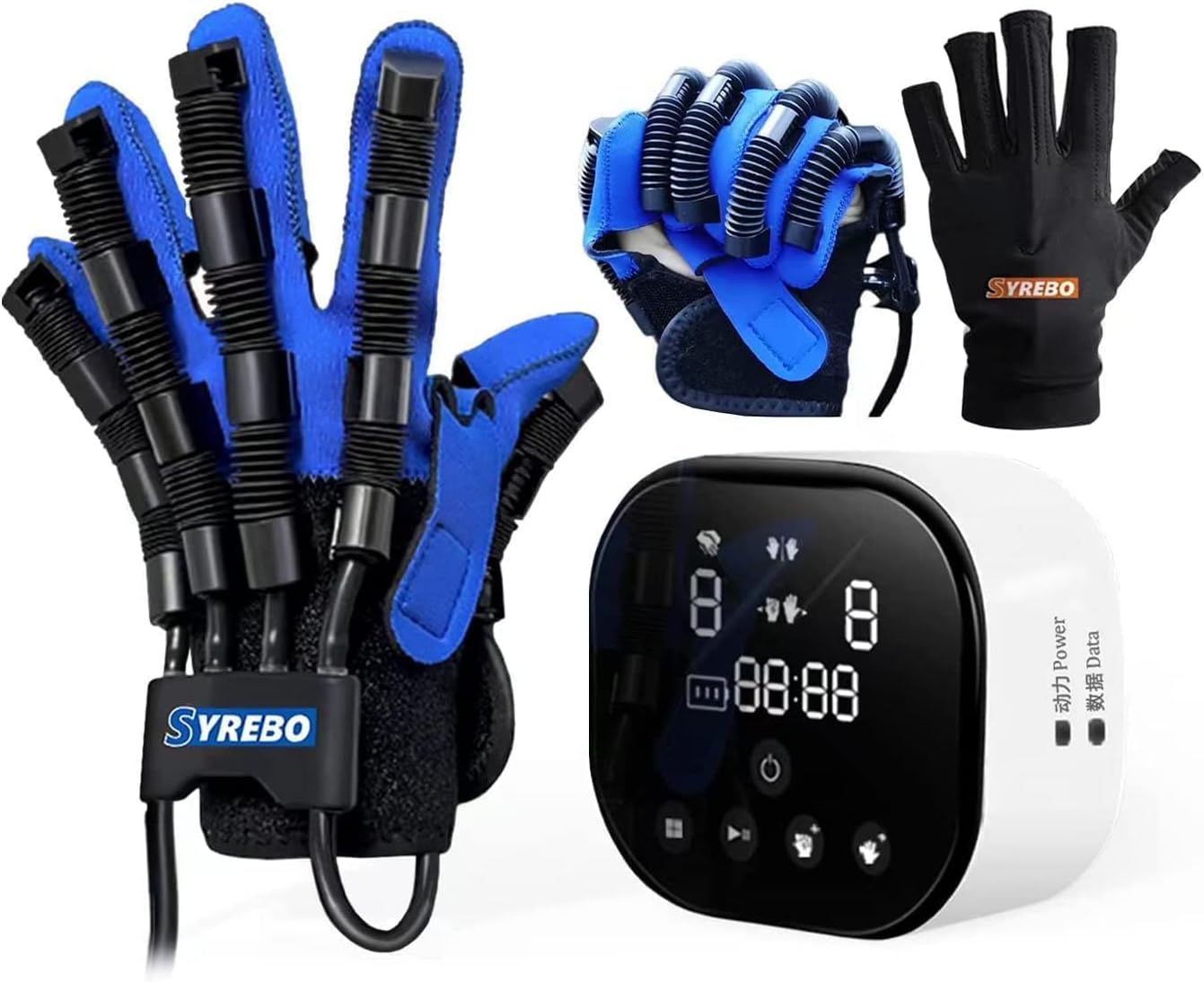 Hand Rehabilitation Robot Gloves, E10 Model Self Training Finger Rehabilitation Device, Hand Stroke Recovery Equipment