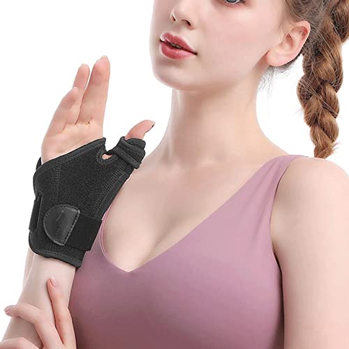 1PCS Adjustable Wrist Brace Support Arthritis Sprain Splint Wristband Wrist Support Weight Lifting Gym Training Wraps(Right Hand)