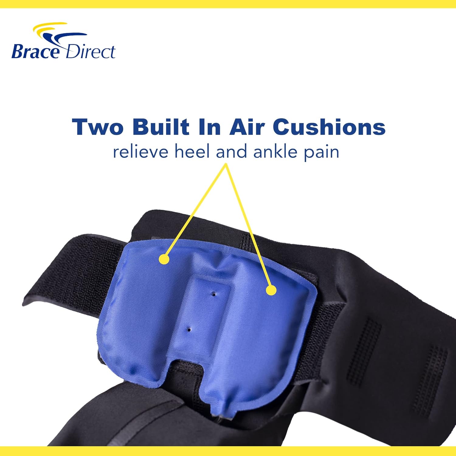 Brace Direct 90 Degree Night Splint + Plantar Fasciitis Air Strap S