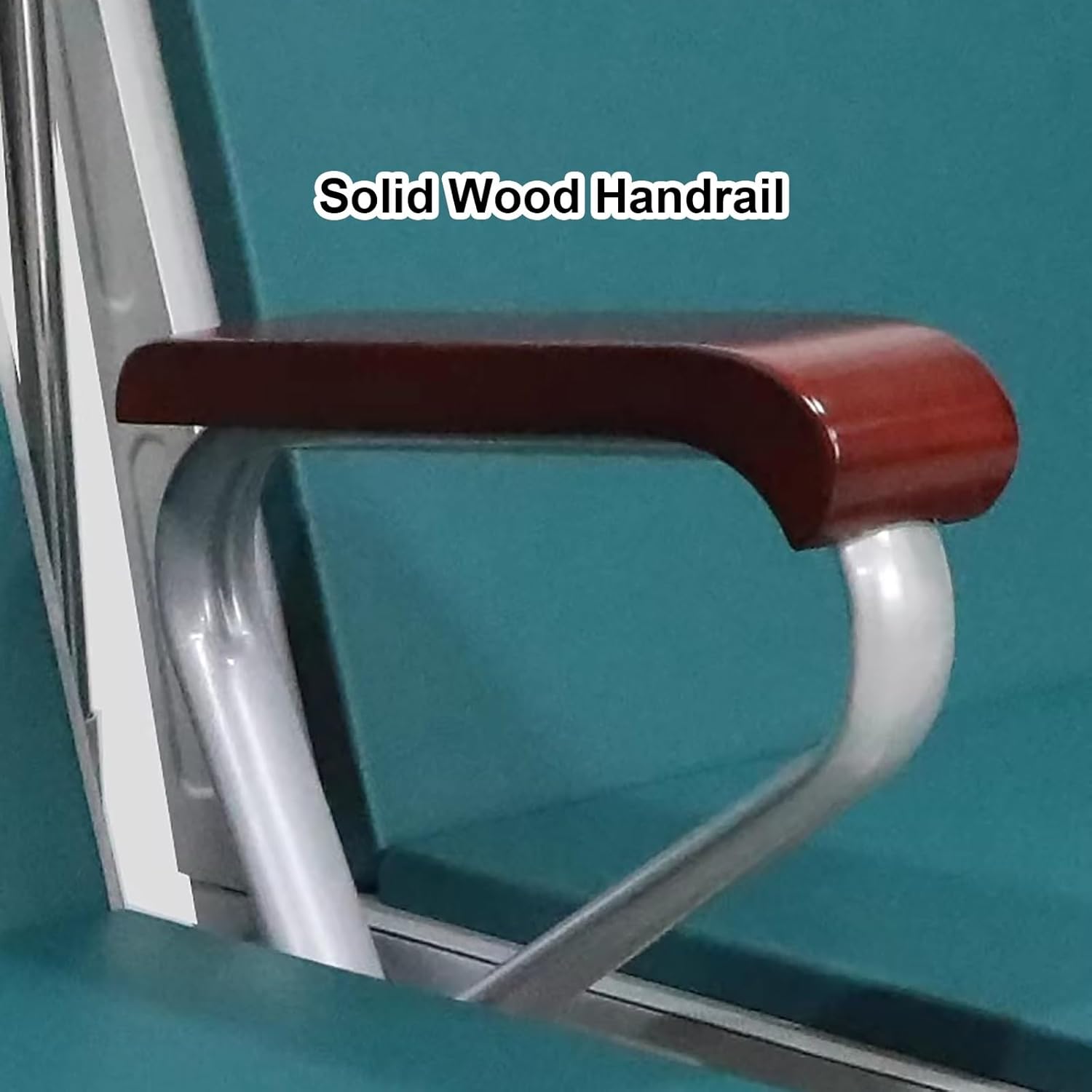 2 Seats Waiting Room Chairs, Medical Chair with Iv Stand, with Backrest and Armrests, for Clinics, Hospitals, and Communities(Green)