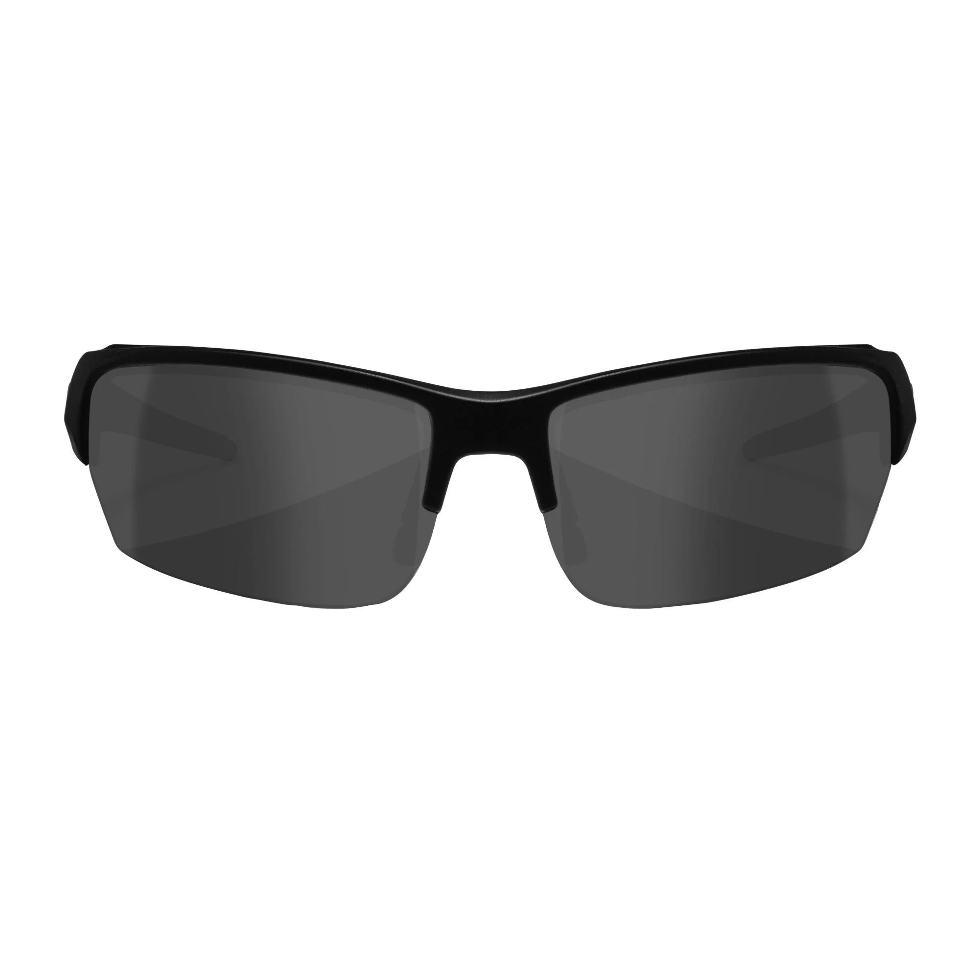Wiley X Changeable WX Saint Sunglasses (Smoke Gray, Clear Lens and Matte Black)
