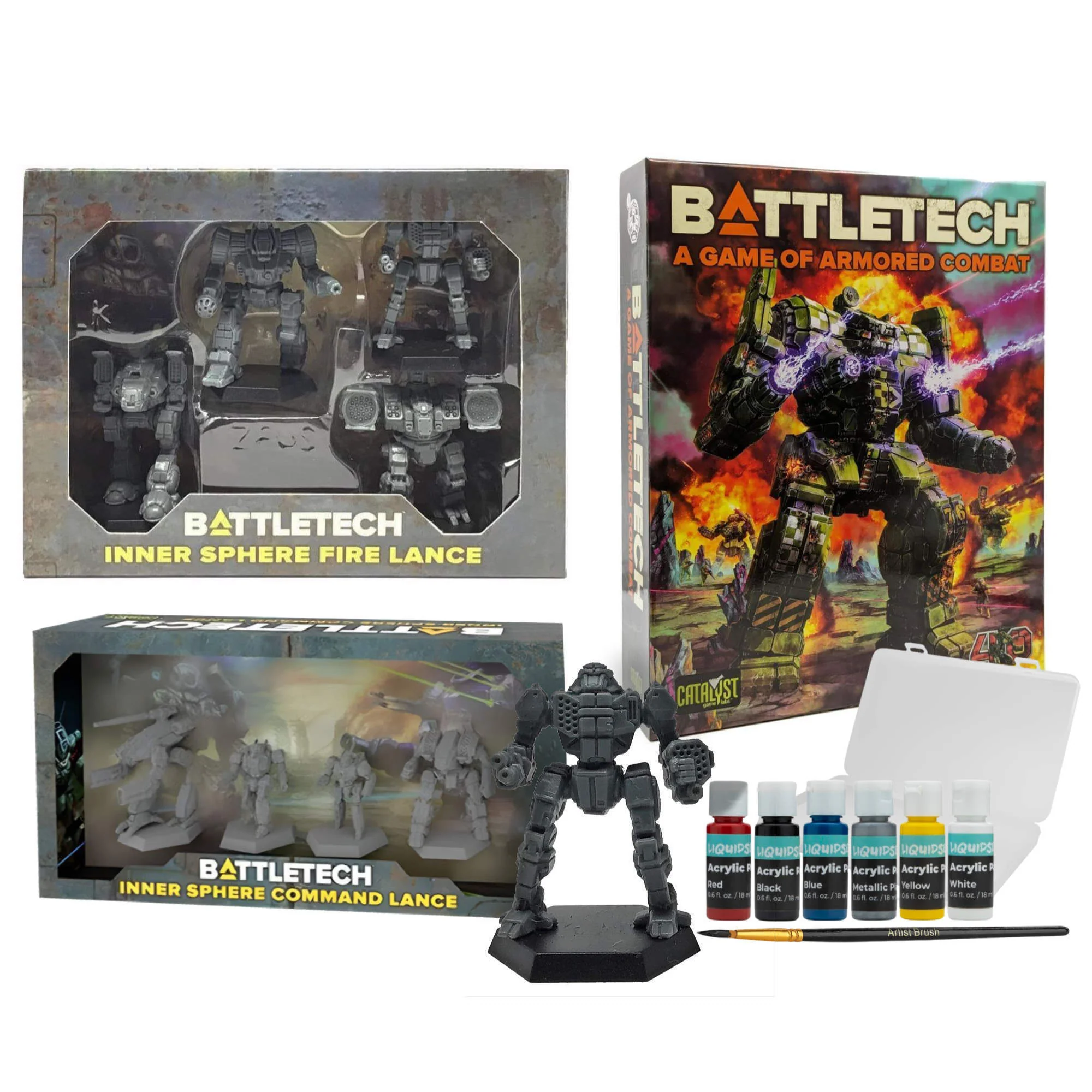 Catalyst Game Labs BattleTech A Game of Armored Combat 40th Anniversary Bundle