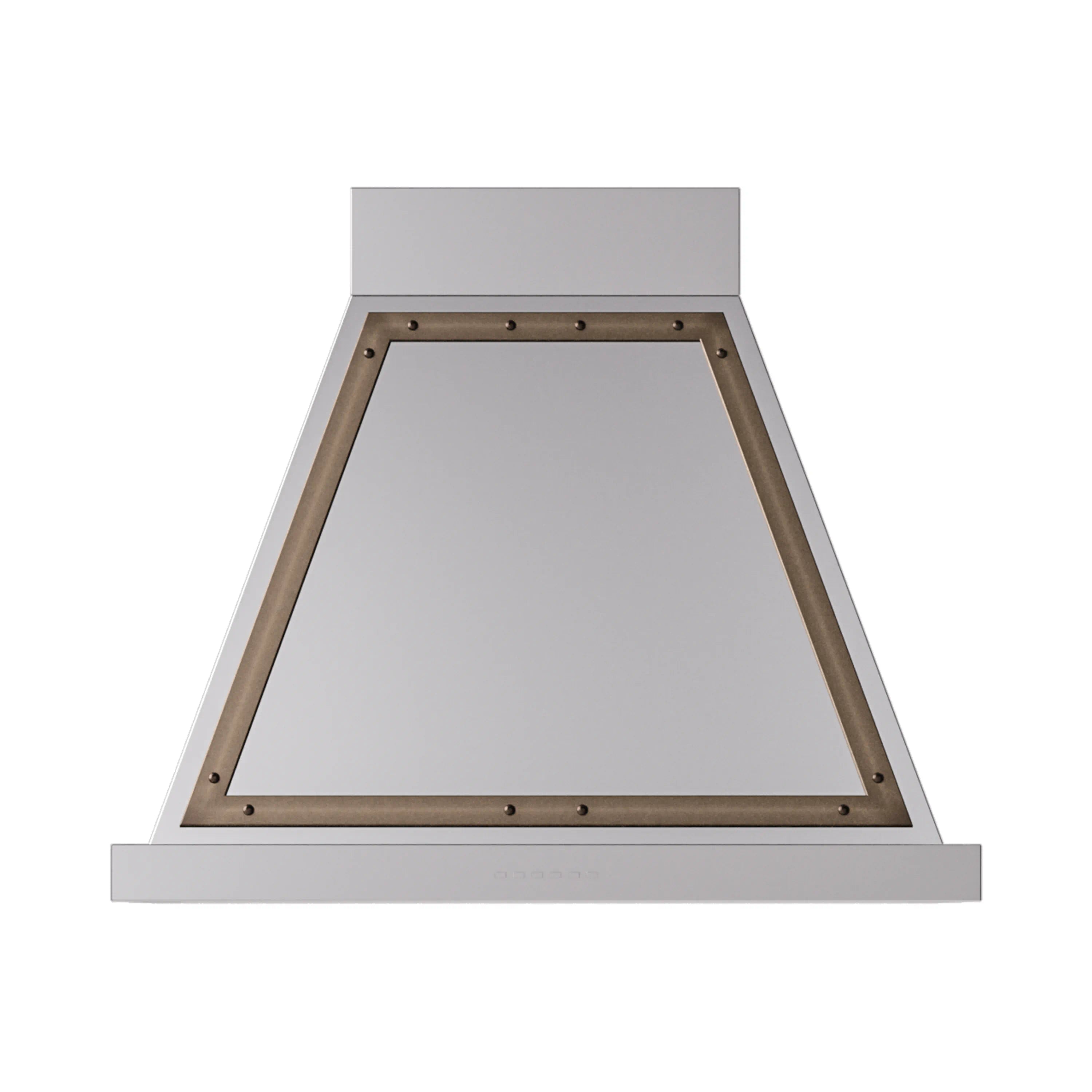 ILVE Nostalgie II 30-Inch 600 CFM Wall Mounted Range Hood in Stainless Steel with Bronze Trim (UANB30SSB)