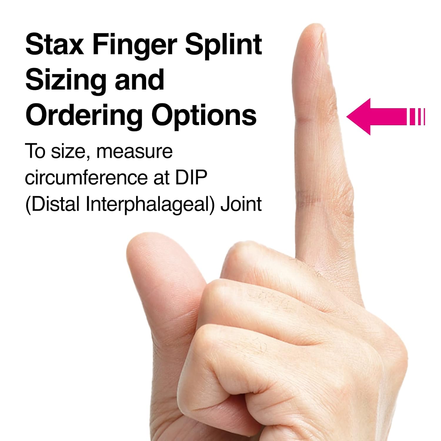 Rolyan Stax Finger Splints, Box of 30 Assorted Sample Sizes