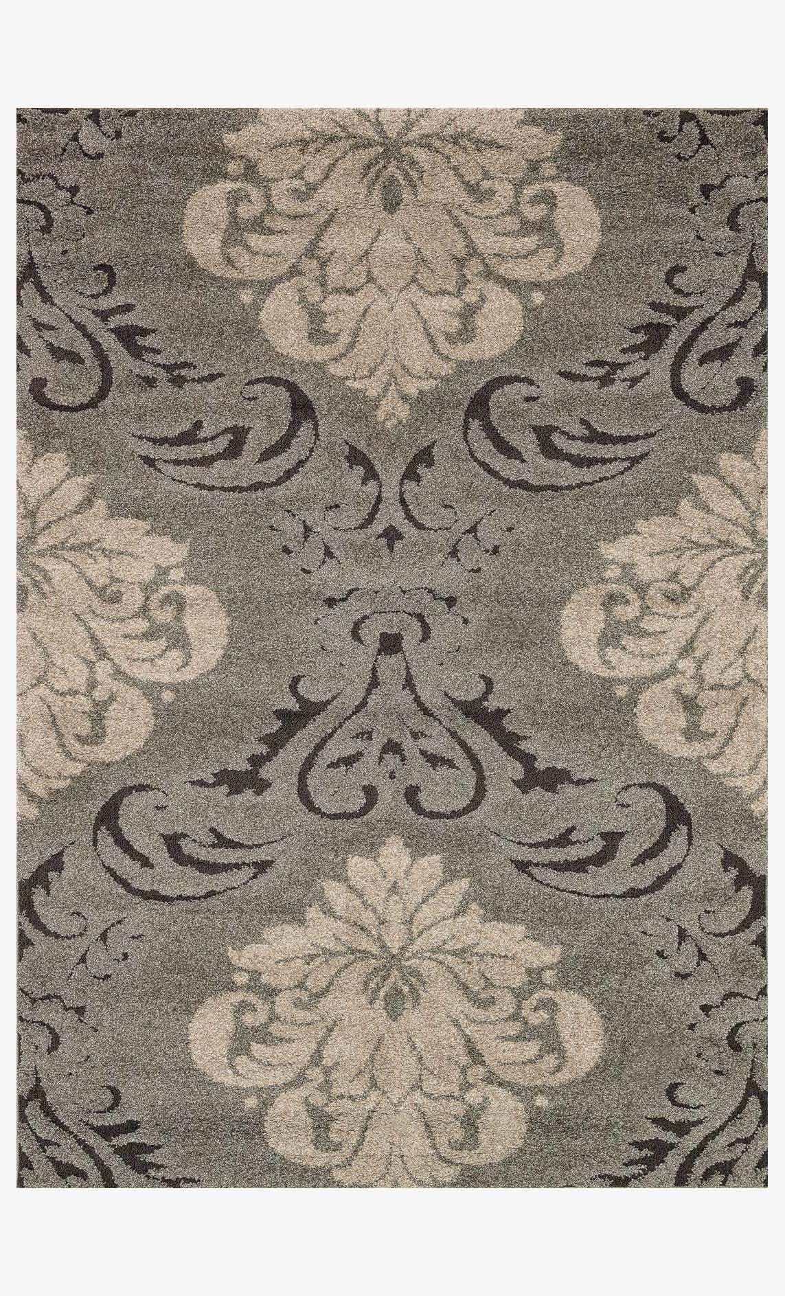 Loloi Enchant Collection - Transitional Power Loomed Rug in Smoke & Beige (EN-03)