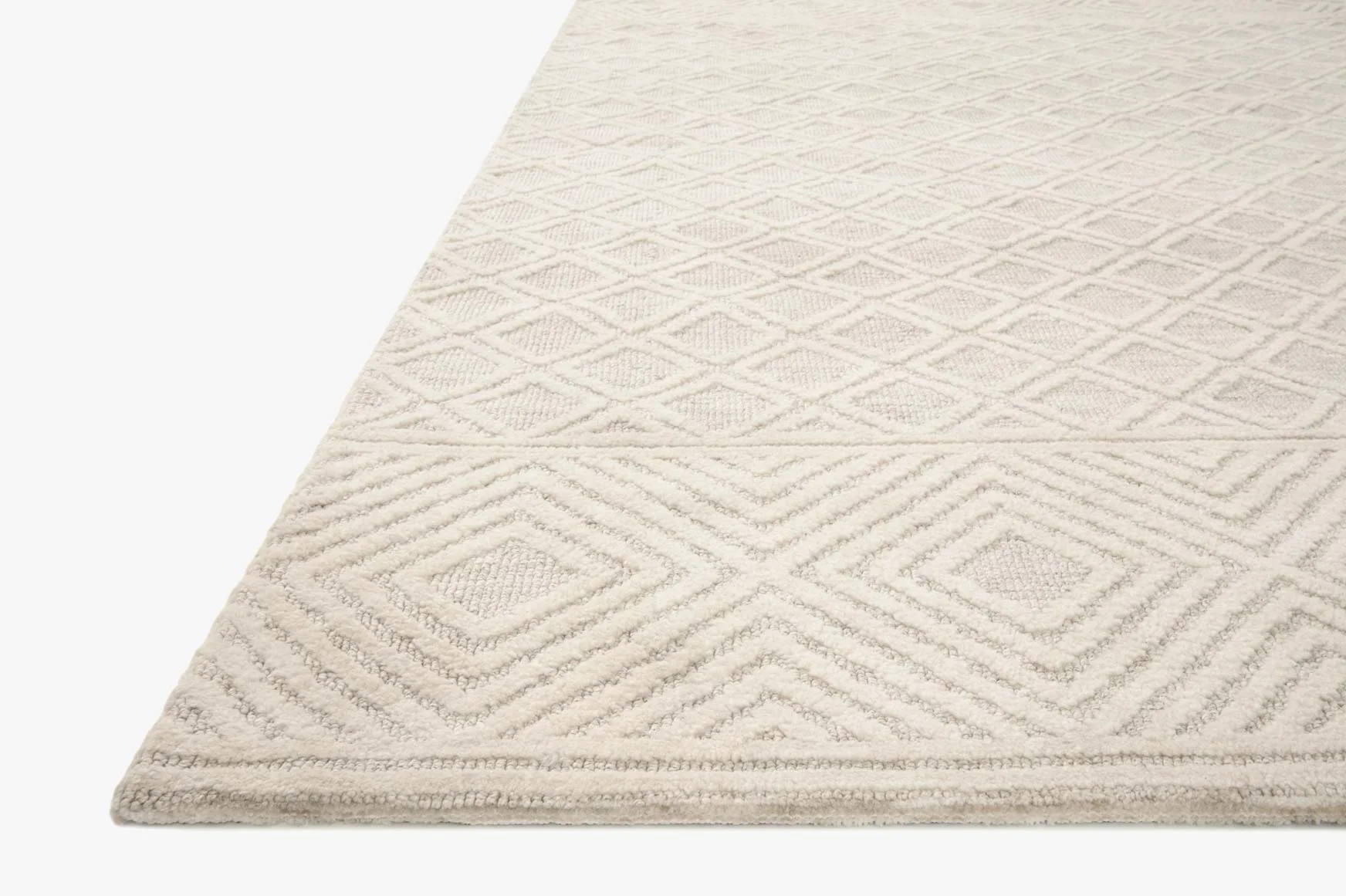 Loloi II Neda Collection - Transitional Power Loomed Rug in Ivory & Natural (NED-04)