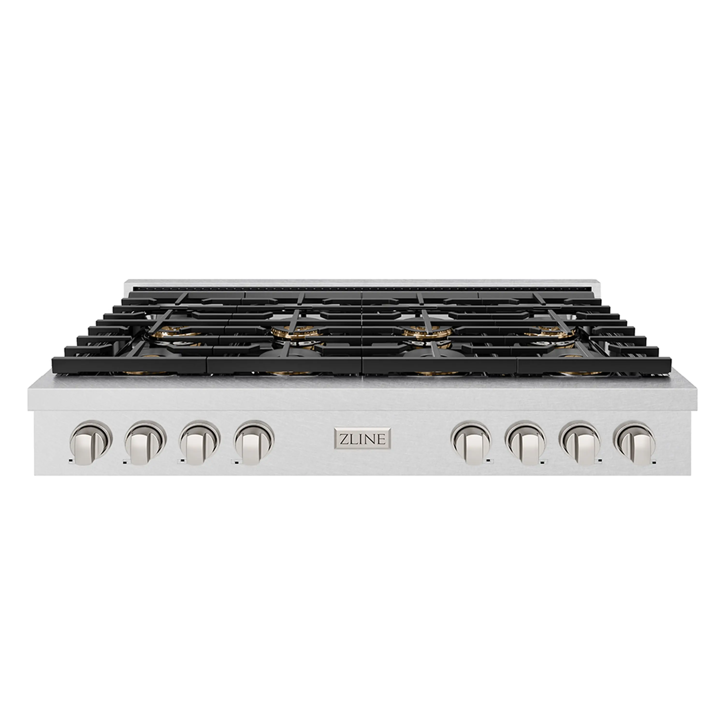 ZLINE 48-Inch Paramount Gas Rangetop with 8 Burner DuoPro鈩?Cooktop in Satin Stainless Steel (PSRTS-48)