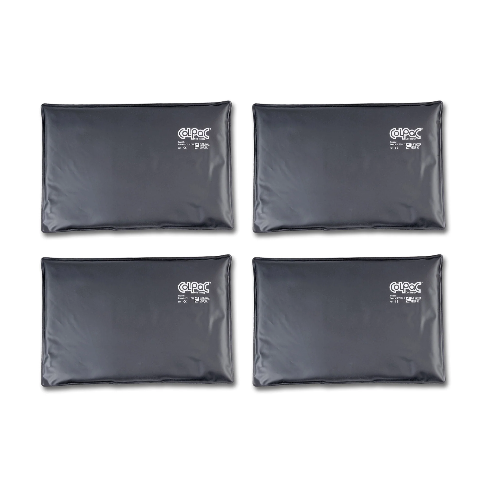 Chattanooga ColPac - Black Polyurethane- Oversize - 12.5 in x 18.5 in- 4-Pack
