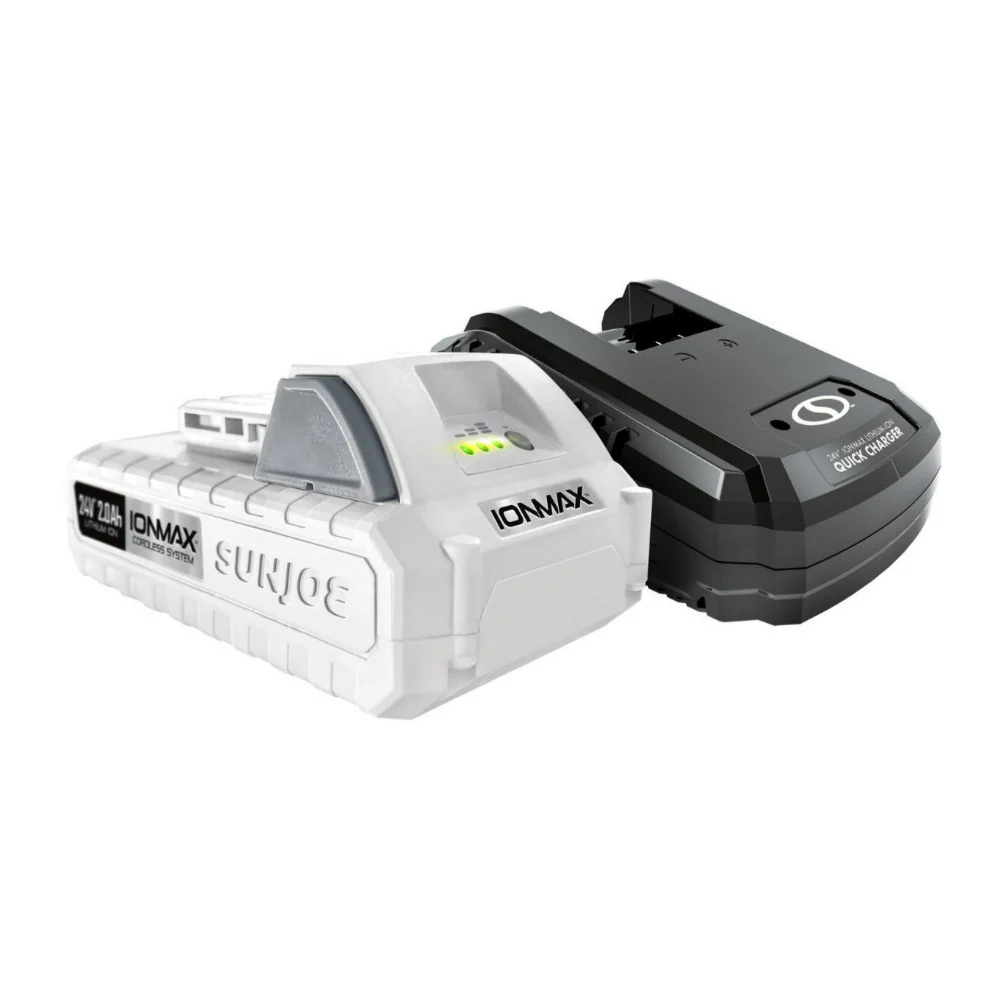 Snow Joe and Sun Joe 24V 2AMP SK1R 24 Volt IONMAX Starter Kit