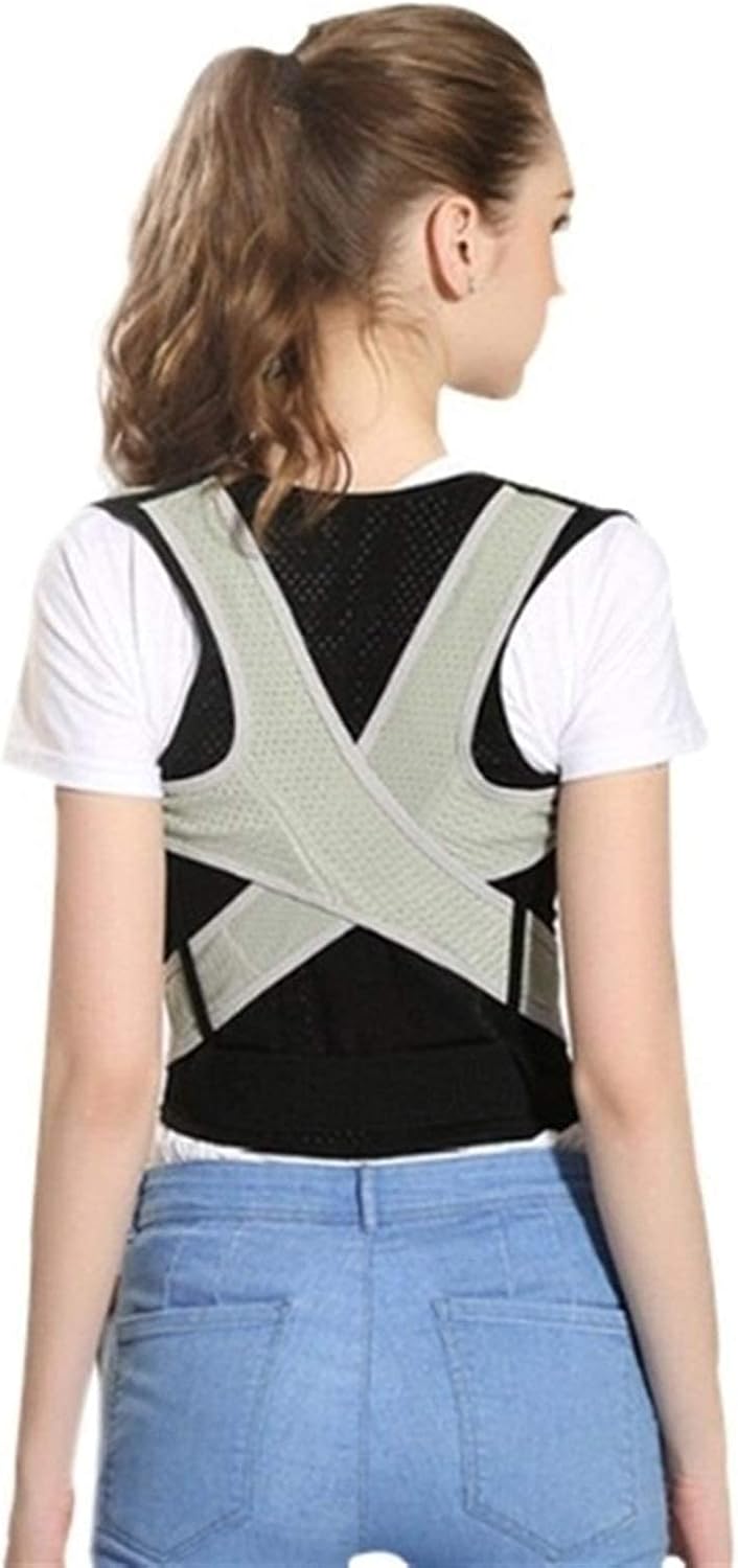 Back Posture Corrector Therapy Corset Spine Support Belt Lumbar Back Posture Correction Bandage for Men Women,Normal Style-XXX, XXX