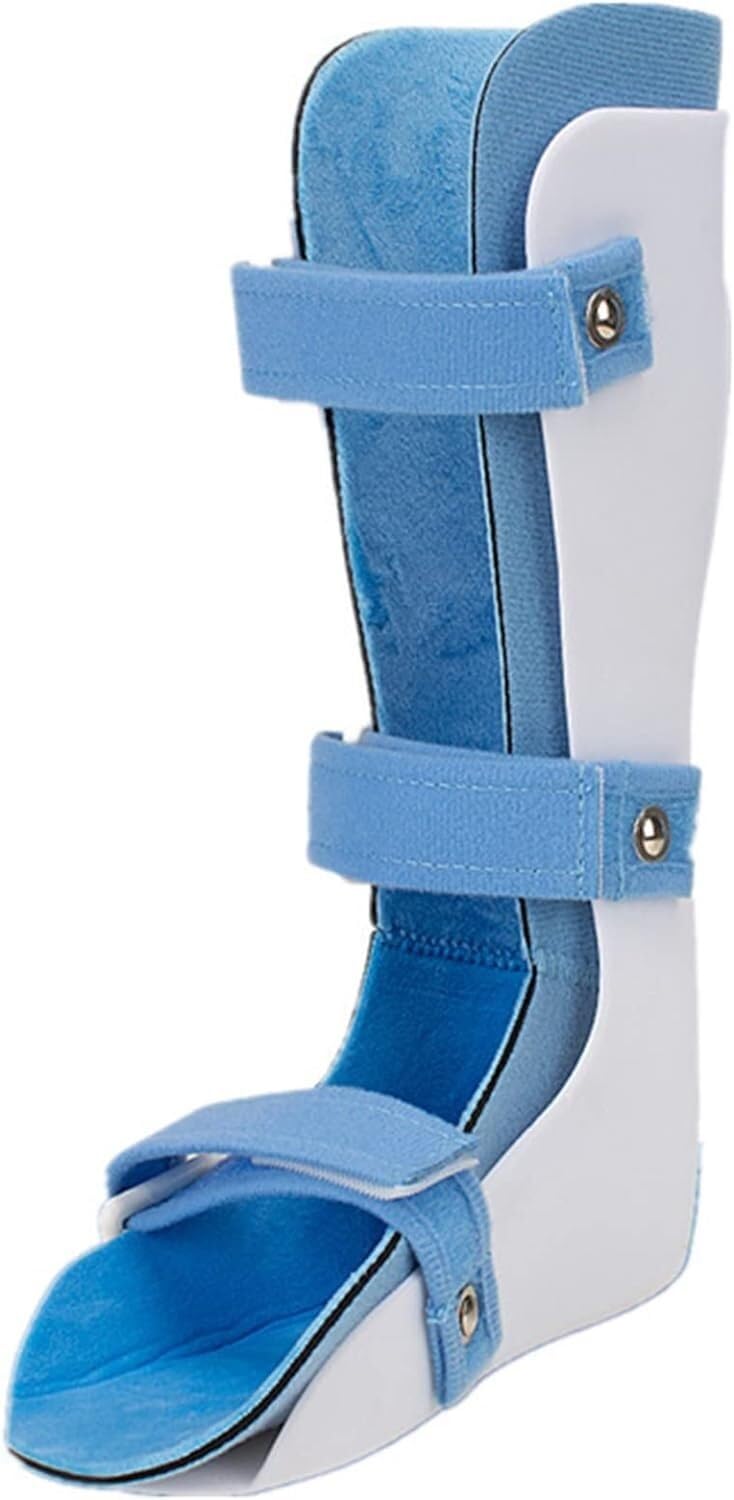 Kids Othopedic Ankle Foot Brace Ankle Sprain Fracture Fixation Brace AFO Drop Foot Splint Night Splint Support For Children For Varus Correction Foot Support (Color : Left, Size : XLarge)