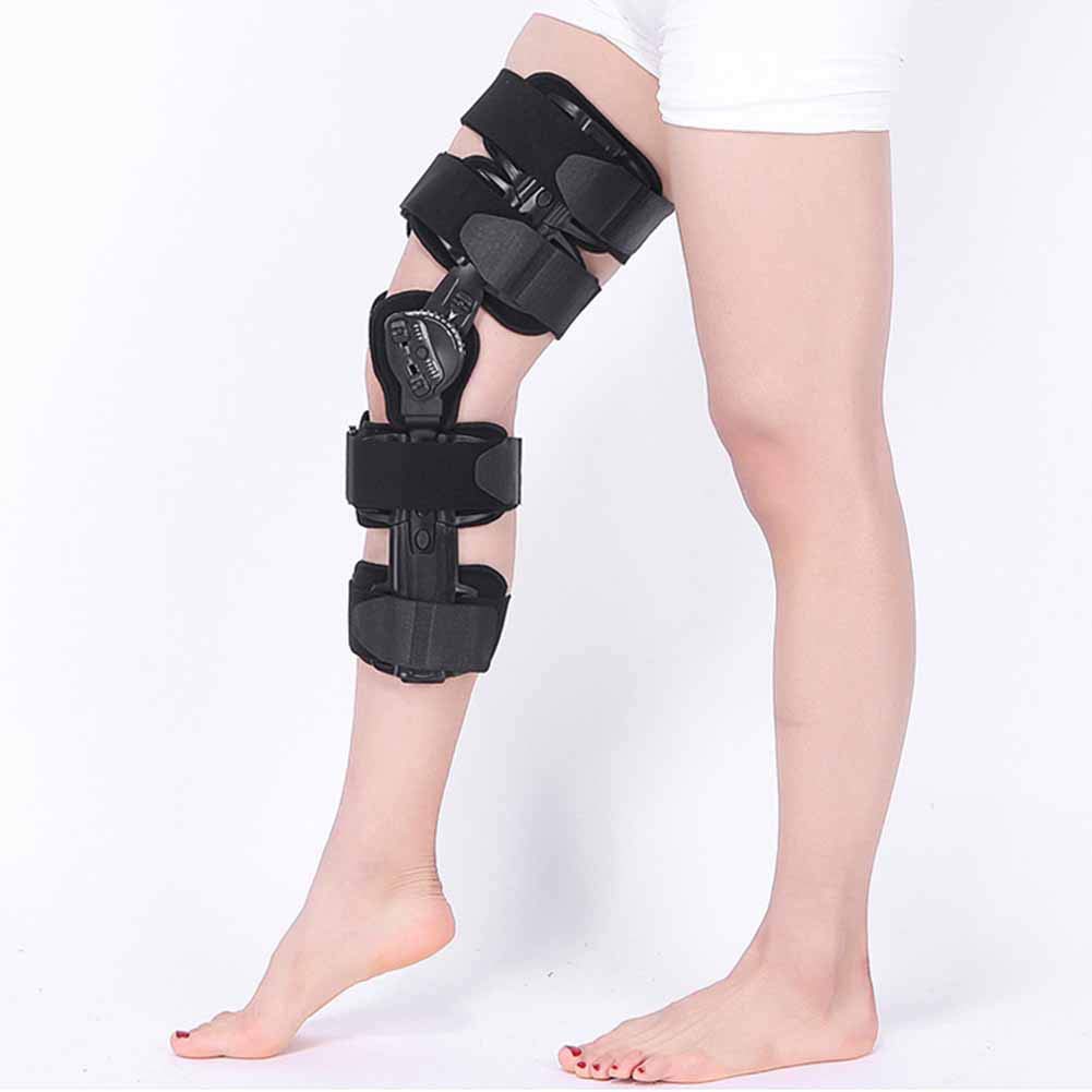 Knee Joint Brace Telescopic Adjustable Fracture Postoperative Fixation Lower Limb Support Orthosis(