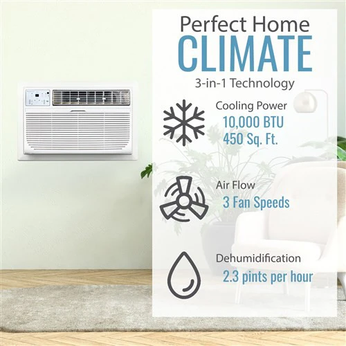 Keystone 10,000 BTU Through-the-Wall Air Conditioner