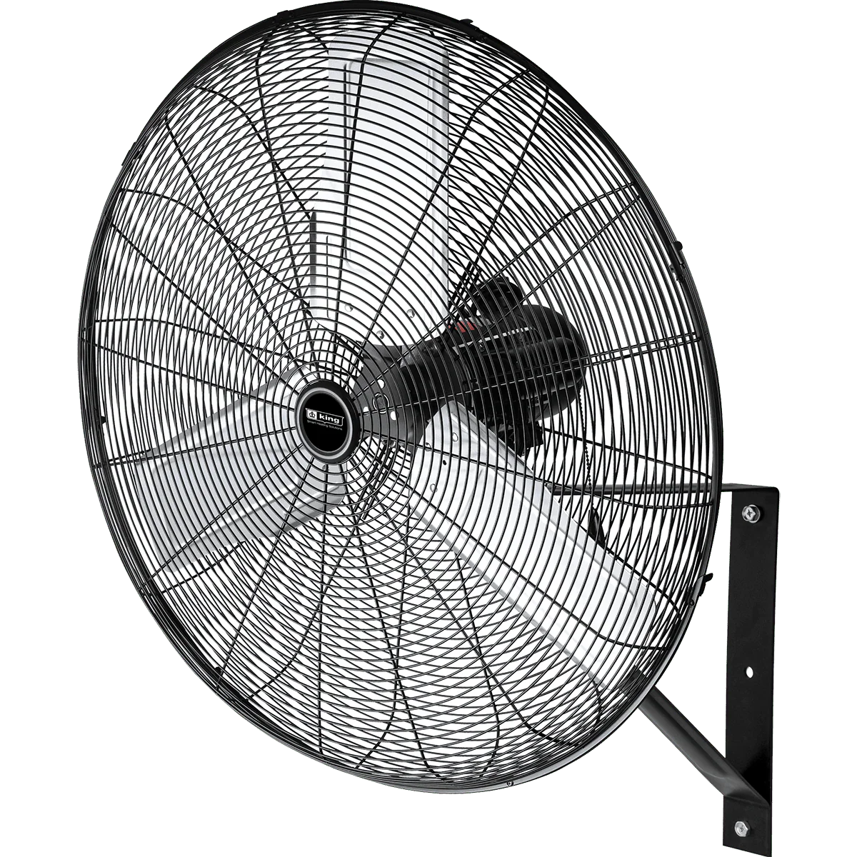 King Electric 3 Speed Outdoor Rated Oscillating Wall Mount Fan