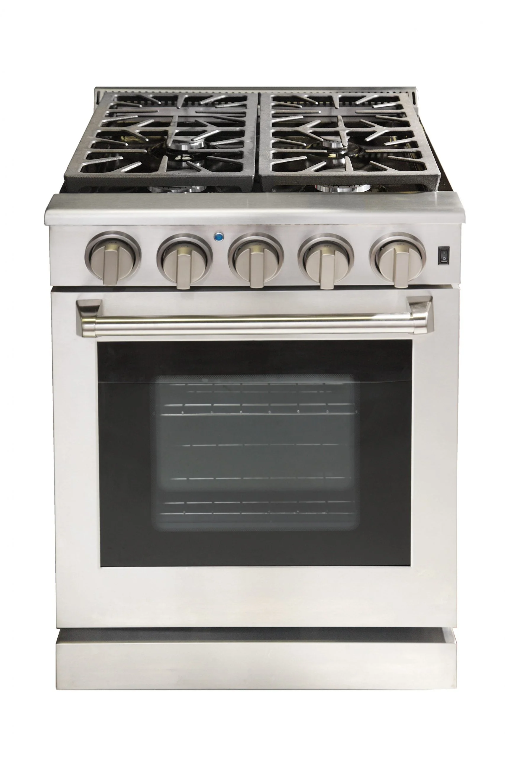 Kucht 24-Inch Propane Gas Range in Stainless Steel (KRG243U/LP)