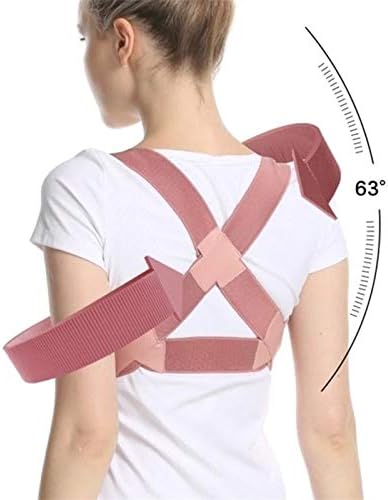 Adjustable Clavicle Posture Corrector Brace Support Belt Adjustable Posture Corrector Clavicle Back Posture Correction(D,Small-S)