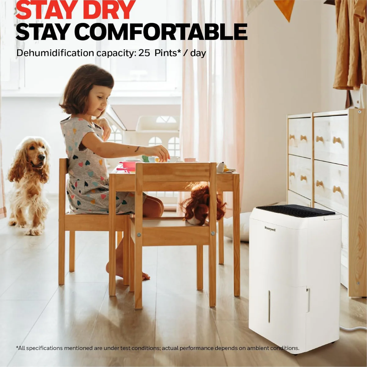 Honeywell TP-Fit Series 25 Pint Energy Star Dehumidifier