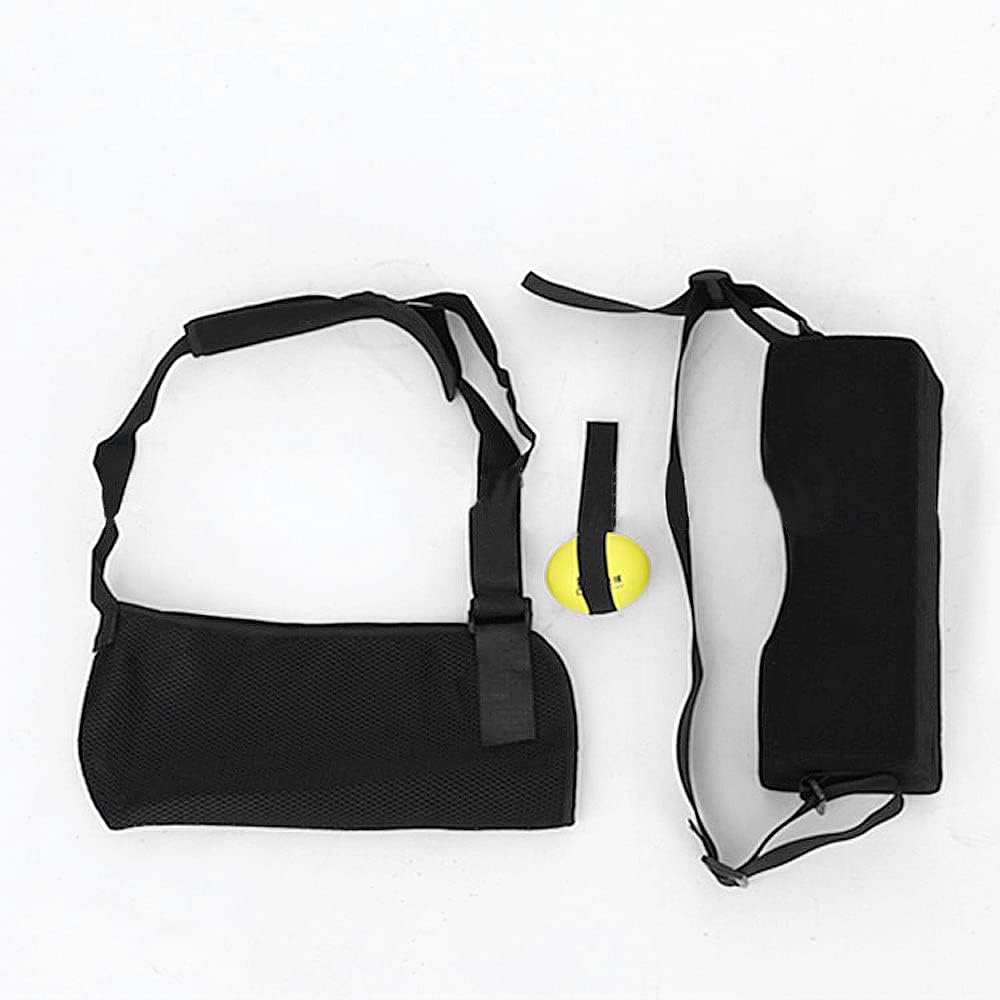Shoulder Abduction with Pillow Adjustable Arm Sling with Armrest Cushion Pads Arm Brace Support Pain Relief,Left