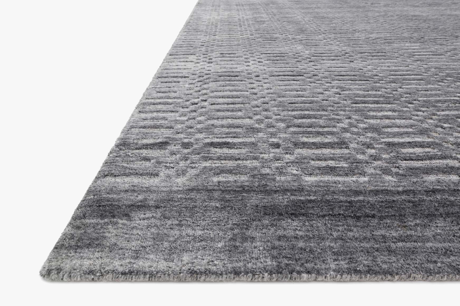 Loloi Lennon Collection - Contemporary Hand Loomed Rug in Steel (LEN-01)