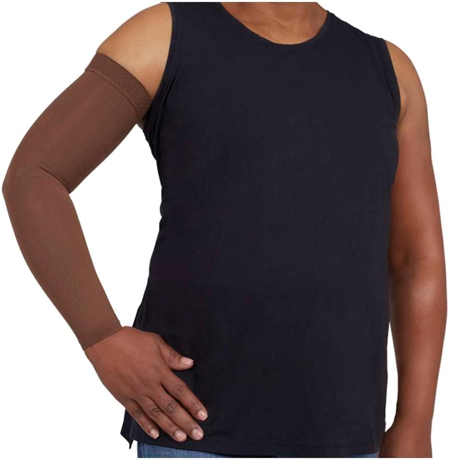 mediven Harmony Lymphedema 30-40 mmHg Compression Arm Sleeve with Silicone Beaded Top Band for men & women