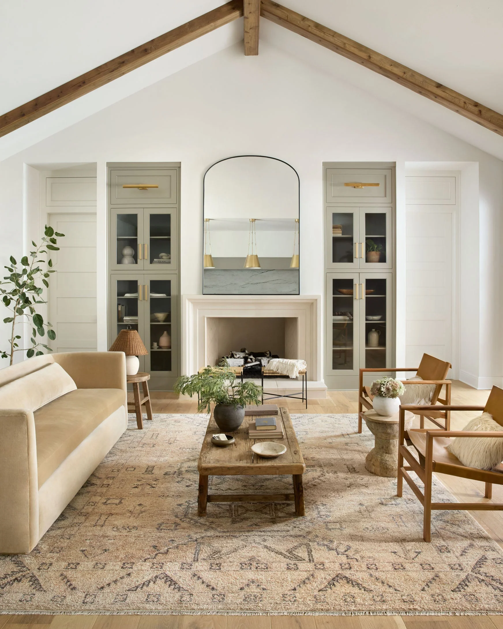 Loloi Traditional Hand Woven Rug - Marco Collection in Sand & Granite (MCO-01)