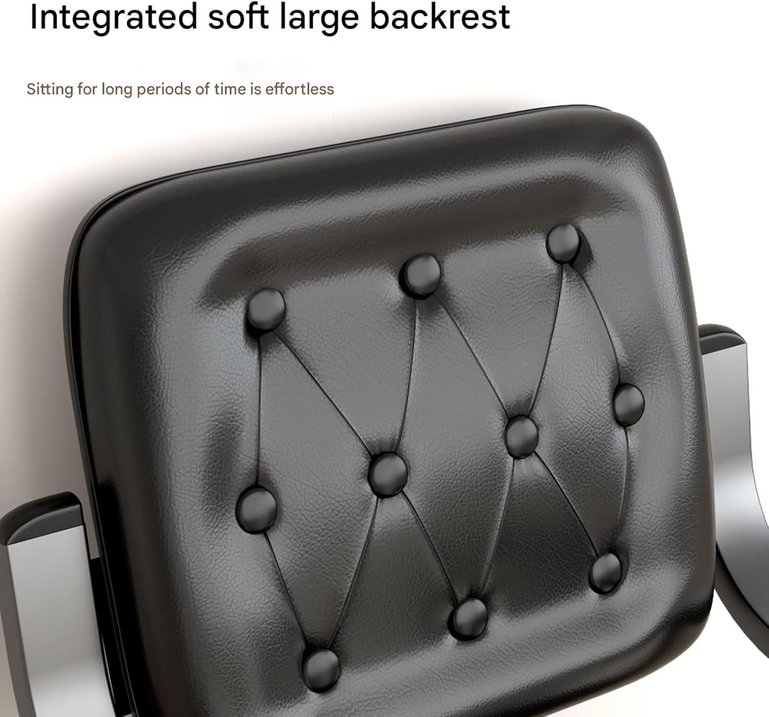 Bedside Commode Chair, Elderly Mobile Toilet Stool, Adjustable Height Bedside Commodes for Seniors, Pregnant Women, with Padded Backrest, Arm Support